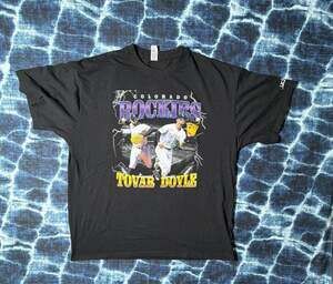 Colorado Rockies Ezequiel Tovar & Brenton Doylegraphic T-Shirt